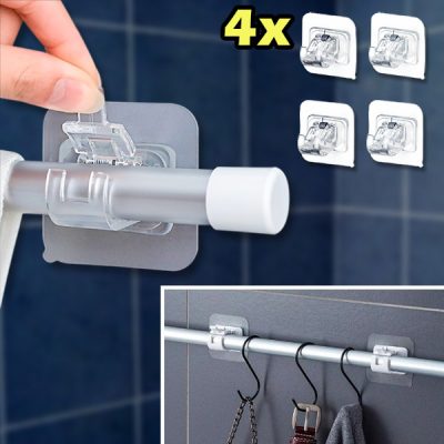 Sujeciones autoadhesivos resistentes (Juego de 4) | CLIPS